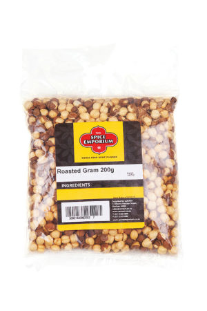 Roasted CHANA - WITH SKIN (CHICK PEAS) 200g