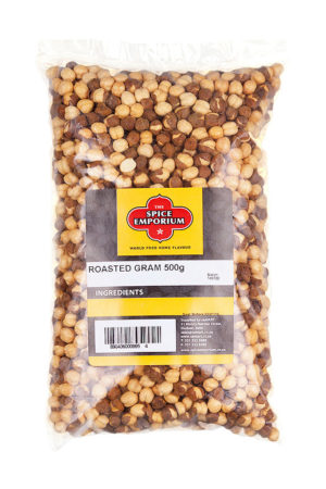 ROASTED CHANA - WITH SKIN (CHICK PEAS) 500g