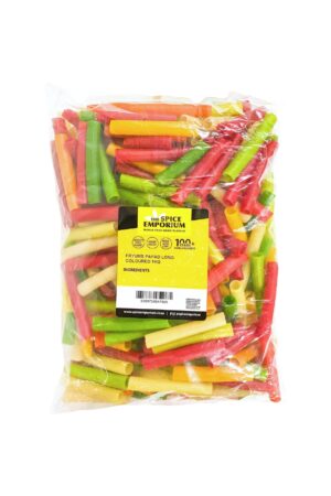 FRYUMS PAPAD LONG COLOURED 1KG