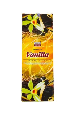 DARSHAN VANILLA INCENSE 6'S