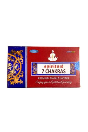 SPICE EMPORIUM SPIRITUAL 7 CHAKRAS INCENSE 12'S