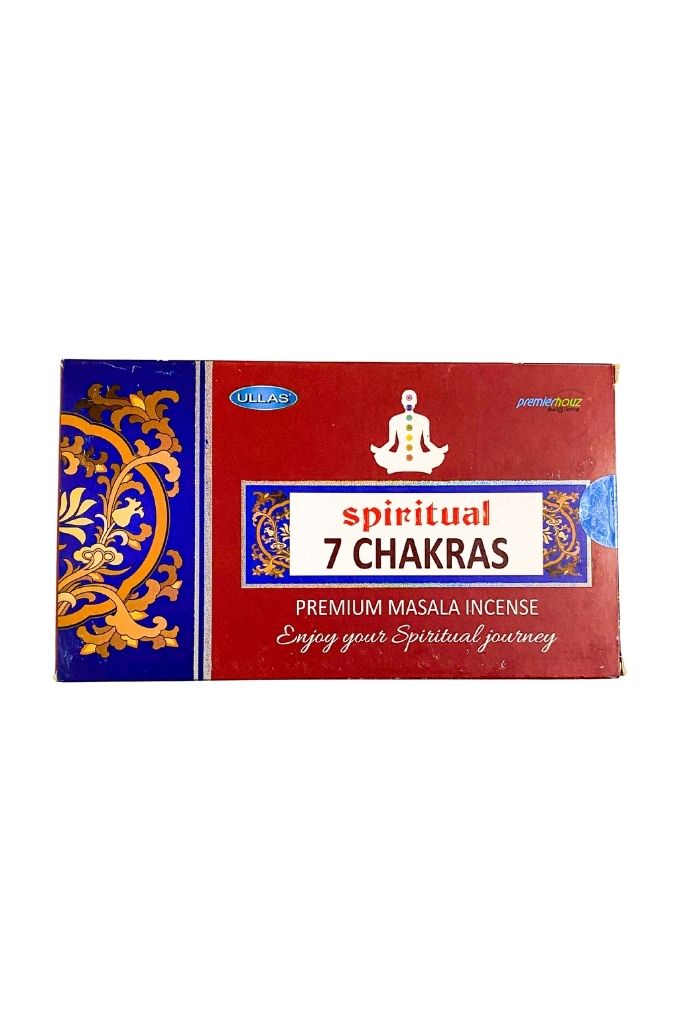 SPICE EMPORIUM SPIRITUAL 7 CHAKRAS INCENSE 12'S