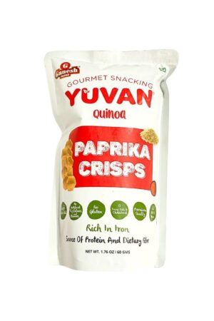 A3005643 SPICE EMPORIUM YUVAN QUINOA PAPRIKA CRISPS 60G