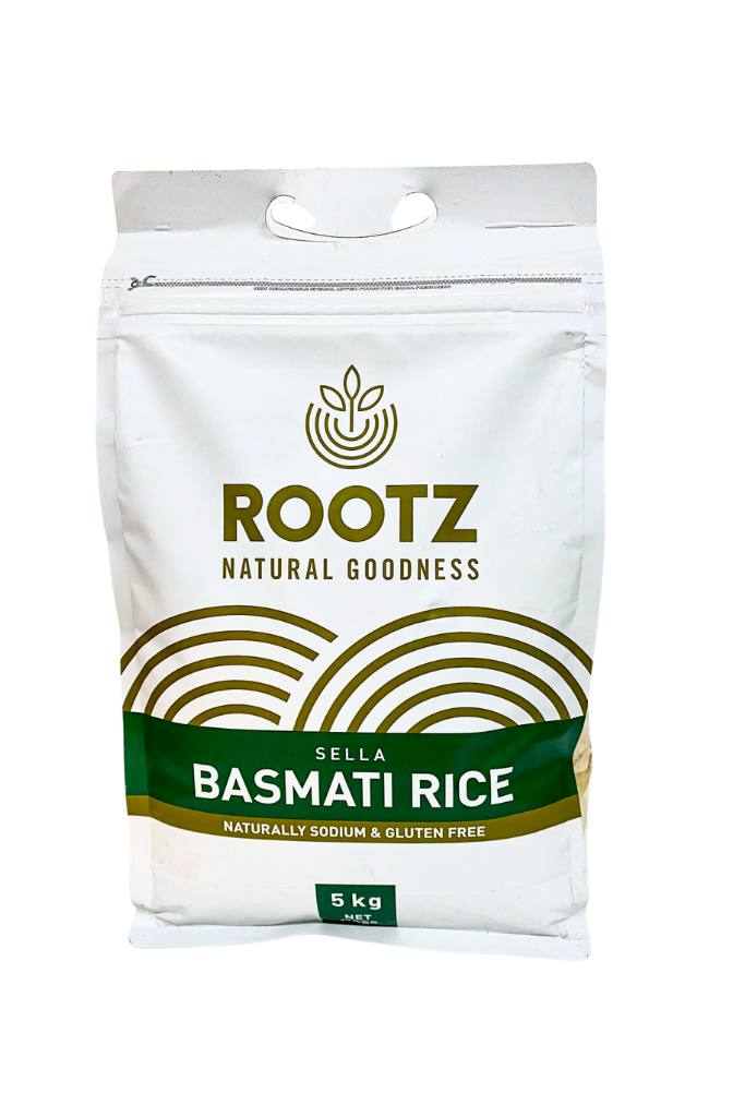 SPICE EMPORIUM ROOTZ SELLA BASMATI RICE 5KG